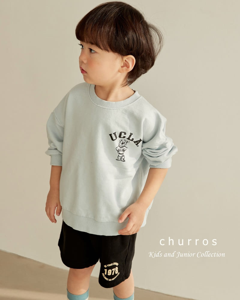 Churros - Korean Children Fashion - #prettylittlegirls - Ucla Sweatshirt - 8