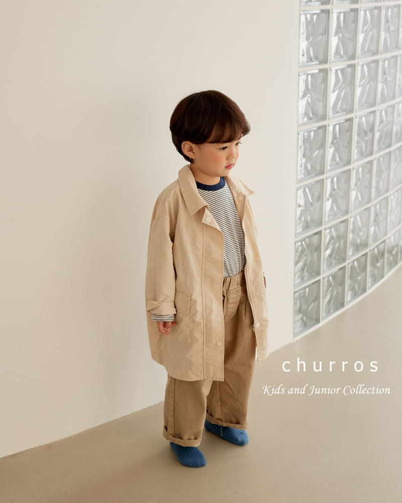 Churros - Korean Children Fashion - #prettylittlegirls - Wrinkle Pants - 3