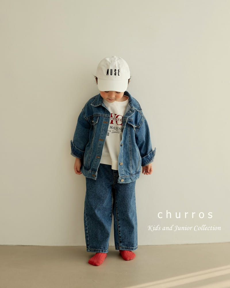 Churros - Korean Children Fashion - #prettylittlegirls - Overfit Jacket - 11