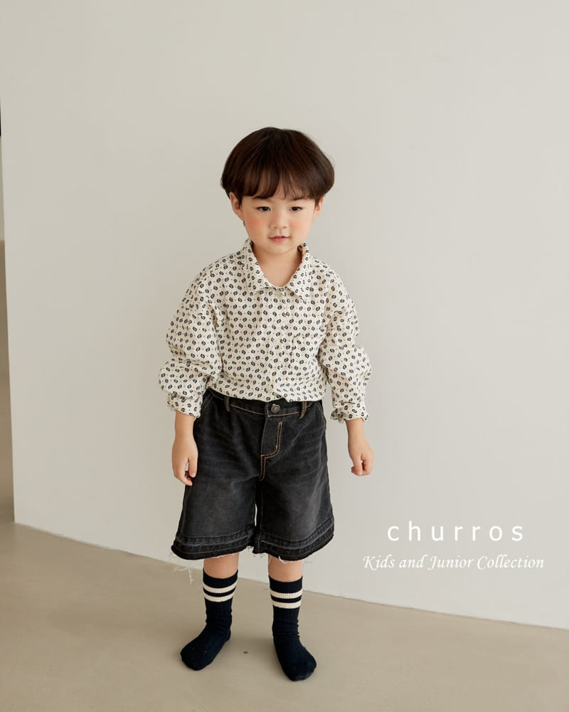Churros - Korean Children Fashion - #stylishchildhood - Merci Shirt - 5