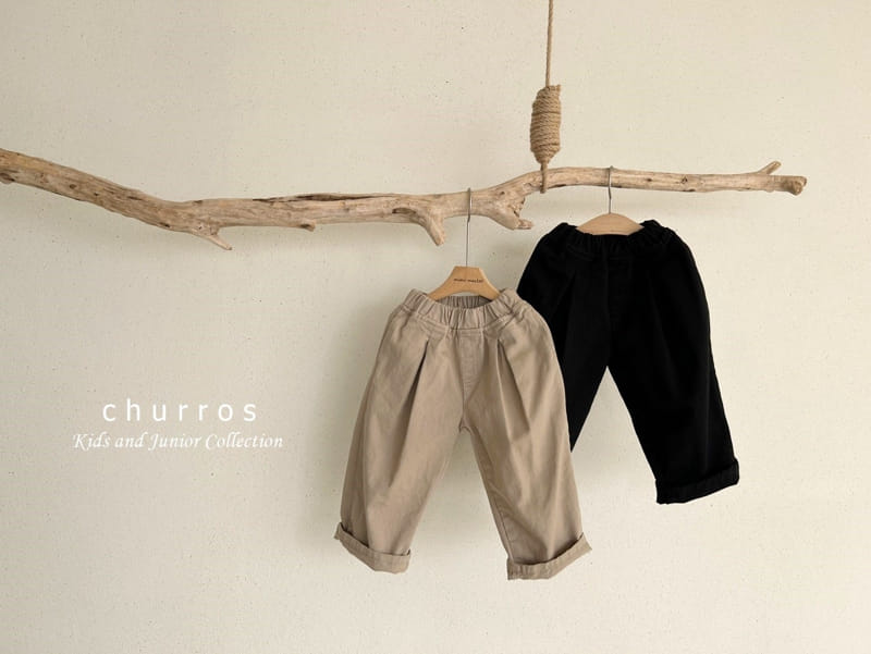 Churros - Korean Children Fashion - #prettylittlegirls - Wrinkle Pants - 4