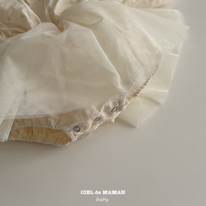 Ciel De Maman - Korean Baby Fashion - #babyboutique - Spring Ballet Bodysuit with Bonnet - 7