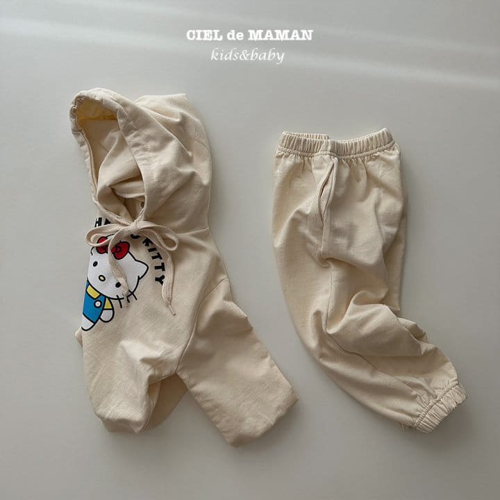Ciel De Maman - Korean Baby Fashion - #onlinebabyshop - Kitty All-in-on Bodysuit - 4