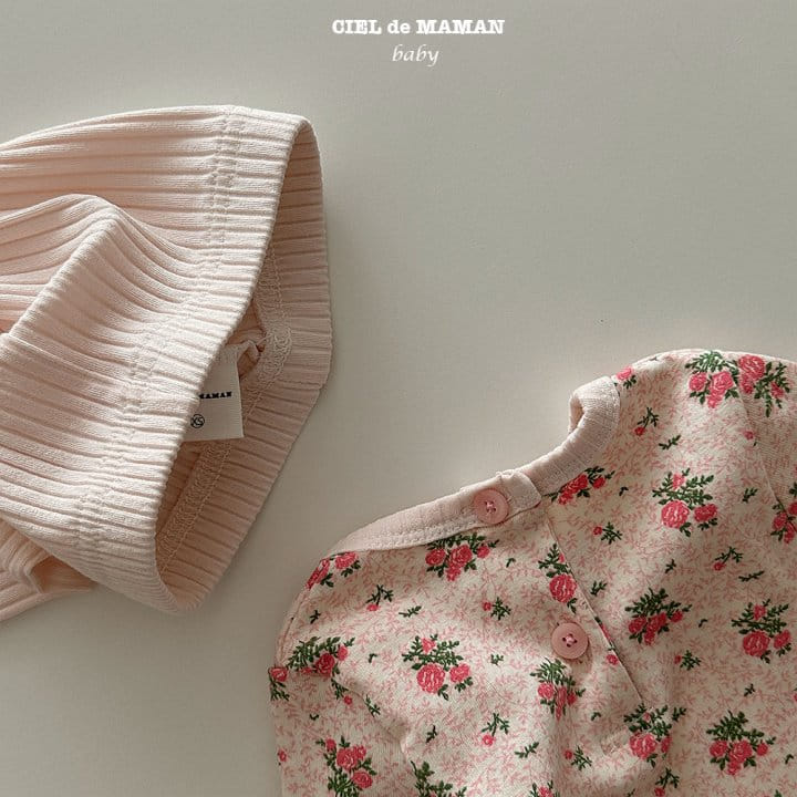 Ciel De Maman - Korean Baby Fashion - #babyboutique - Flower Lounge Set - 9