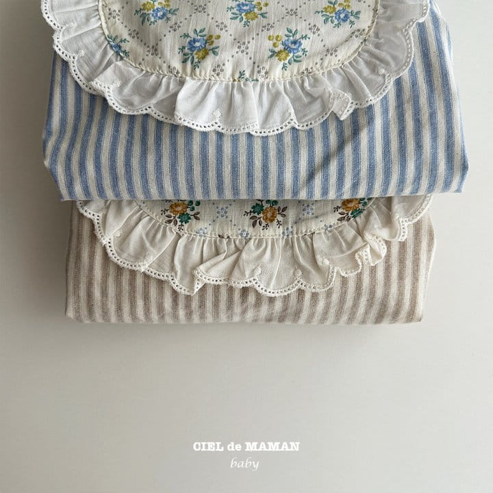 Ciel De Maman - Korean Baby Fashion - #babyfashion - Stripes Mix Bodysuit - 3