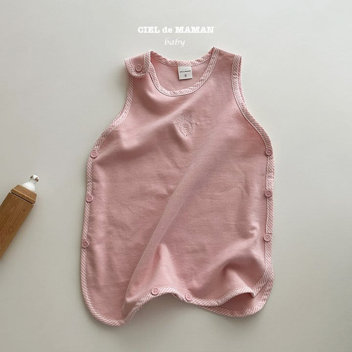 Ciel De Maman - Korean Baby Fashion - #babyfashion - Macaroon Sleep Vest - 2