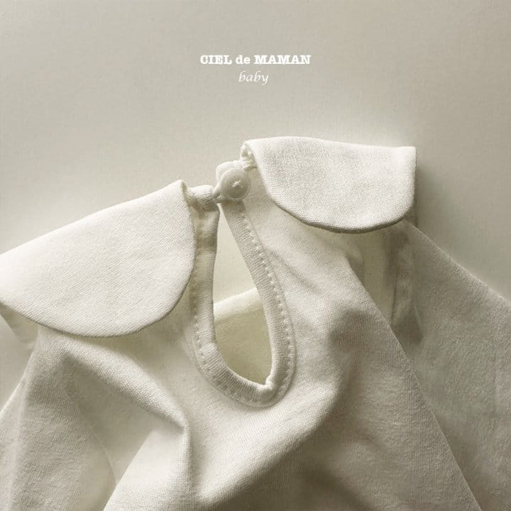 Ciel De Maman - Korean Baby Fashion - #babyfashion - Bebe Circle Collar Tee - 4