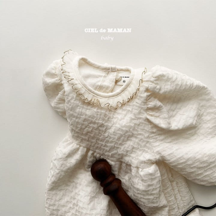 Ciel De Maman - Korean Baby Fashion - #babyfever - Bebe Bubble One-piece - 3