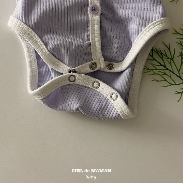 Ciel De Maman - Korean Baby Fashion - #babylifestyle - Flower Wapen Bodysuit - 7