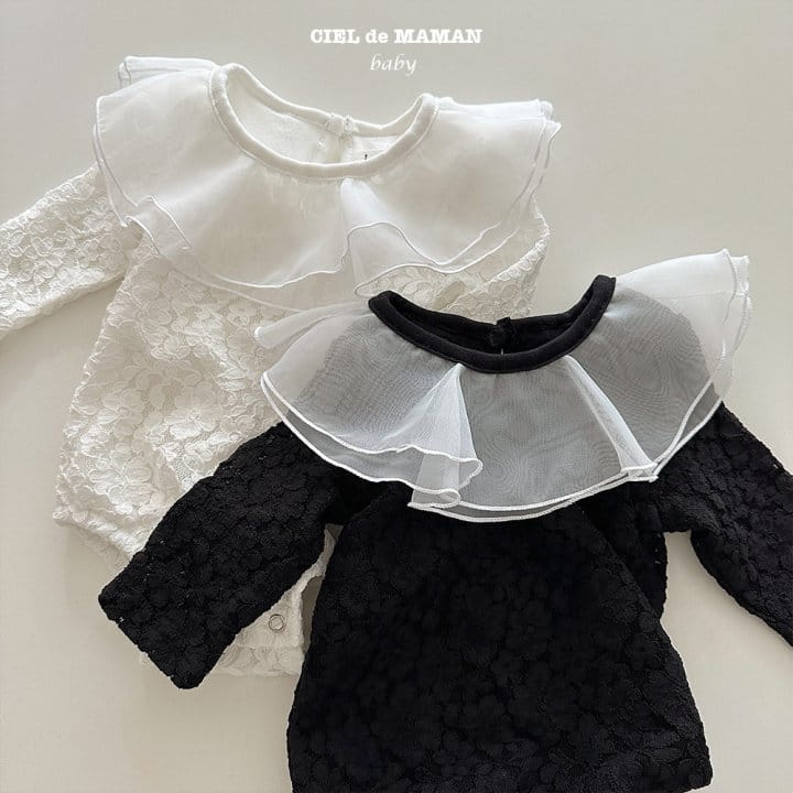 Ciel De Maman - Korean Baby Fashion - #babygirlfashion - Plare Bodysuit - 4
