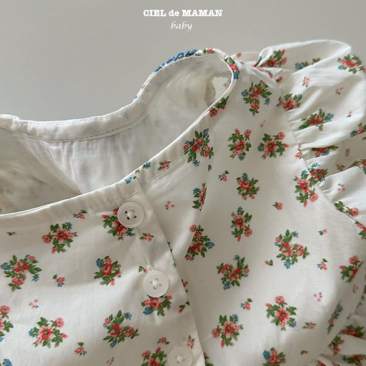 Ciel De Maman - Korean Baby Fashion - #babyootd - Smocking Bodysuit - 5