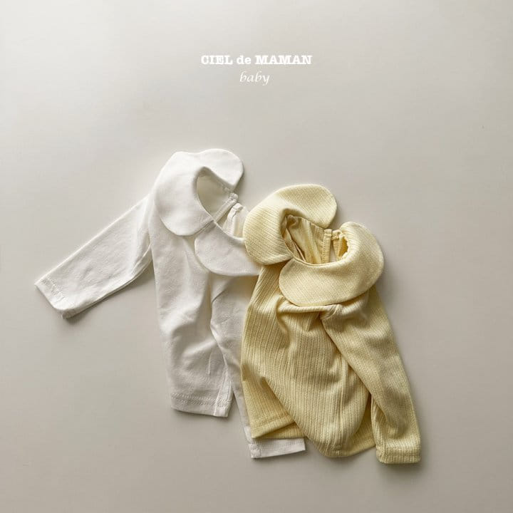 Ciel De Maman - Korean Baby Fashion - #babyoutfit - Bebe Circle Collar Tee - 9