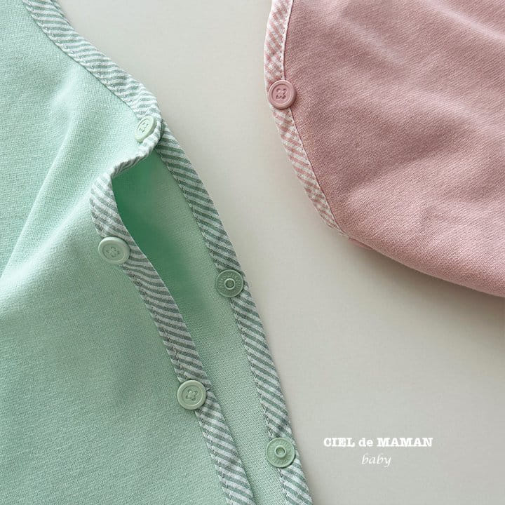 Ciel De Maman - Korean Baby Fashion - #babyoutfit - Macaroon Sleep Vest - 8