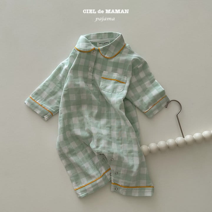 Ciel De Maman - Korean Baby Fashion - #babywear - Sunday Pajama Pure White Baby - 2