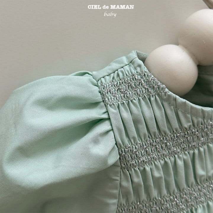 Ciel De Maman - Korean Baby Fashion - #babywear - Smocking Bodysuit - 8