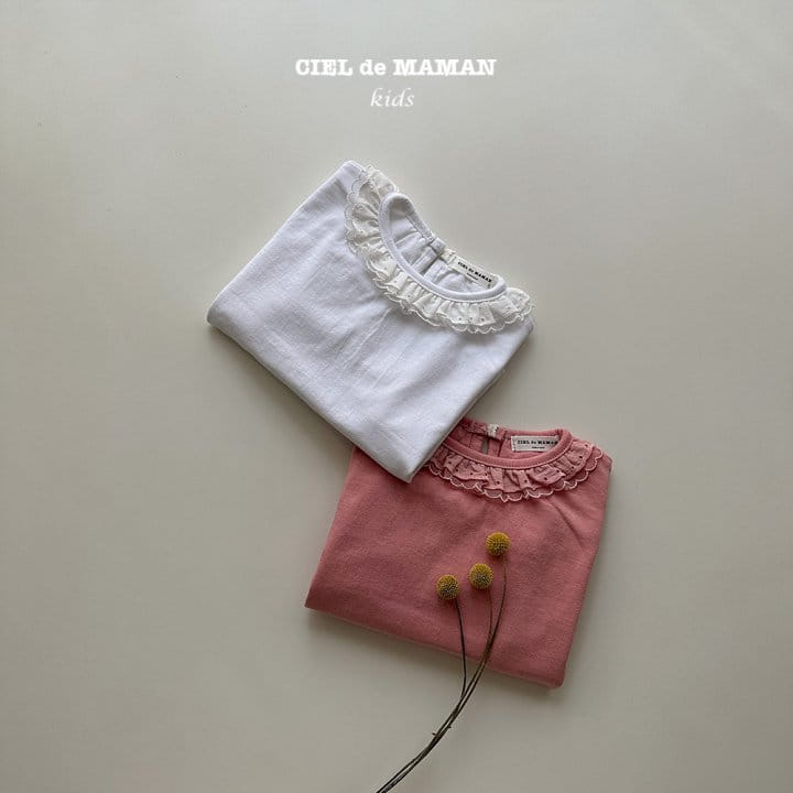 Ciel De Maman - Korean Children Fashion - #childofig - Frill Tee - 10