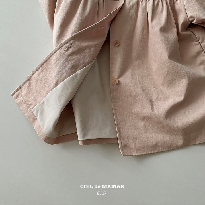 Ciel De Maman - Korean Children Fashion - #childofig - Amang Trench Coat - 8