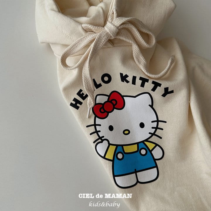 Ciel De Maman - Korean Children Fashion - #childofig - Kitty Top Bottom Set - 5