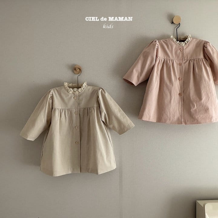Ciel De Maman - Korean Children Fashion - #designkidswear - Amang Trench Coat - 11