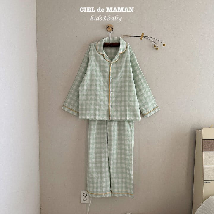 Ciel De Maman - Korean Children Fashion - #designkidswear - Sunday Pajama Pure White - 11