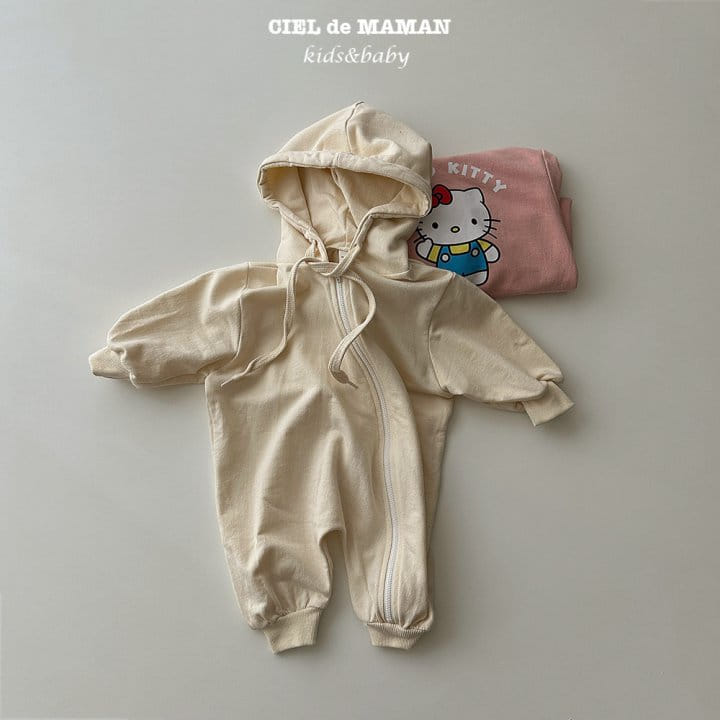 Ciel De Maman - Korean Children Fashion - #discoveringself - Kitty Top Bottom Set - 9