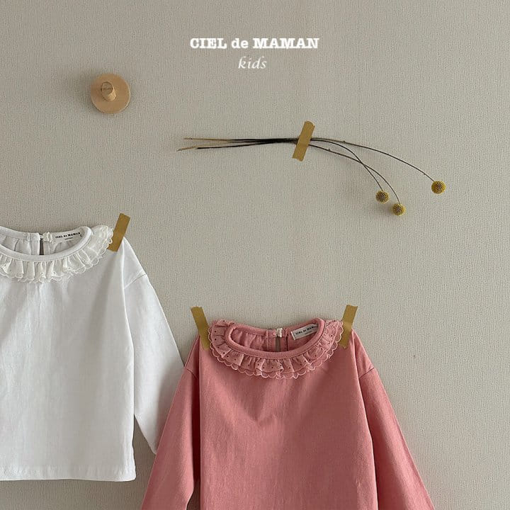 Ciel De Maman - Korean Children Fashion - #fashionkids - Frill Tee