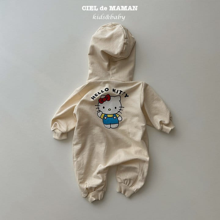 Ciel De Maman - Korean Children Fashion - #fashionkids - Kitty Top Bottom Set - 10
