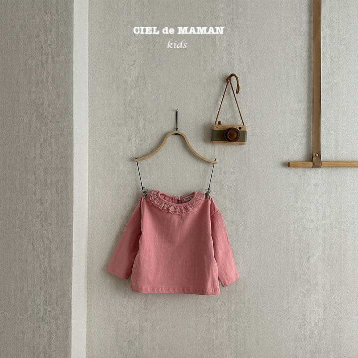 Ciel De Maman - Korean Children Fashion - #kidsstore - Frill Tee - 3
