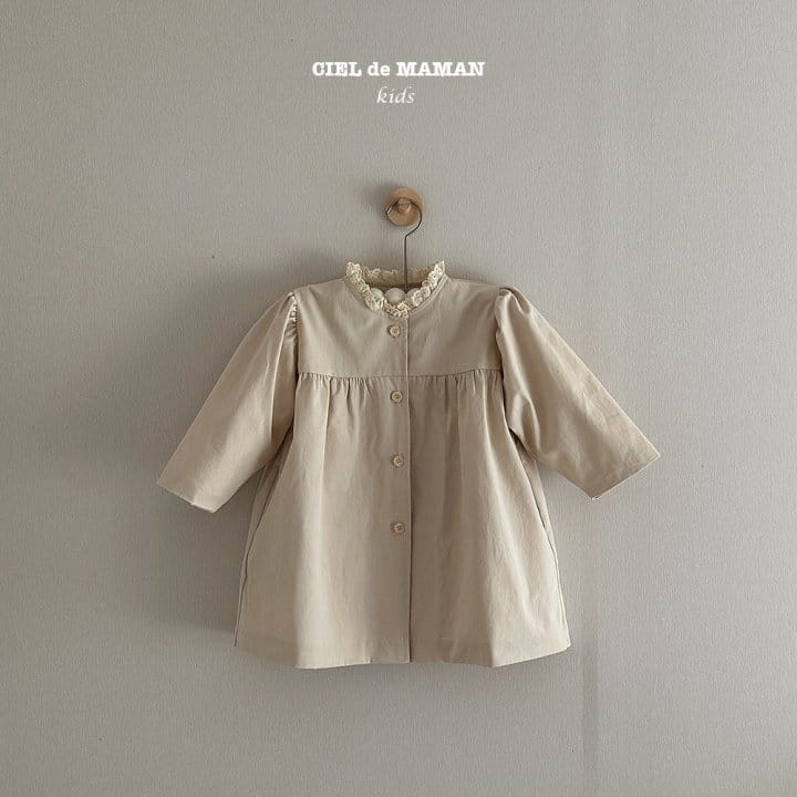 Ciel De Maman - Korean Children Fashion - #kidzfashiontrend - Amang Trench Coat - 2
