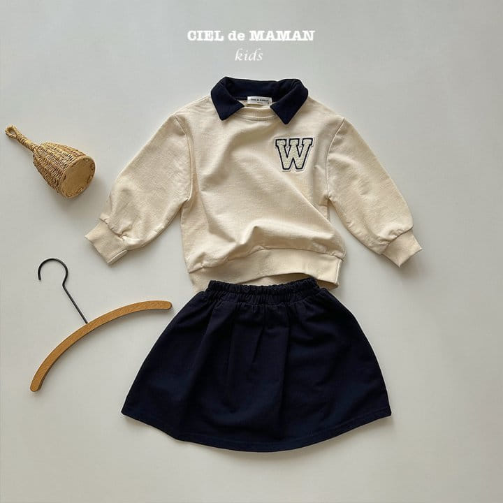 Ciel De Maman - Korean Children Fashion - #littlefashionista - W Top Bottom Set - 5