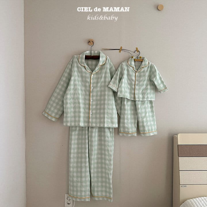 Ciel De Maman - Korean Children Fashion - #littlefashionista - Sunday Pajama Pure White - 2