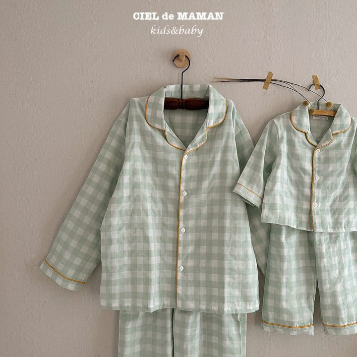 Ciel De Maman - Korean Children Fashion - #magicofchildhood - Sunday Pajama Pure White - 3