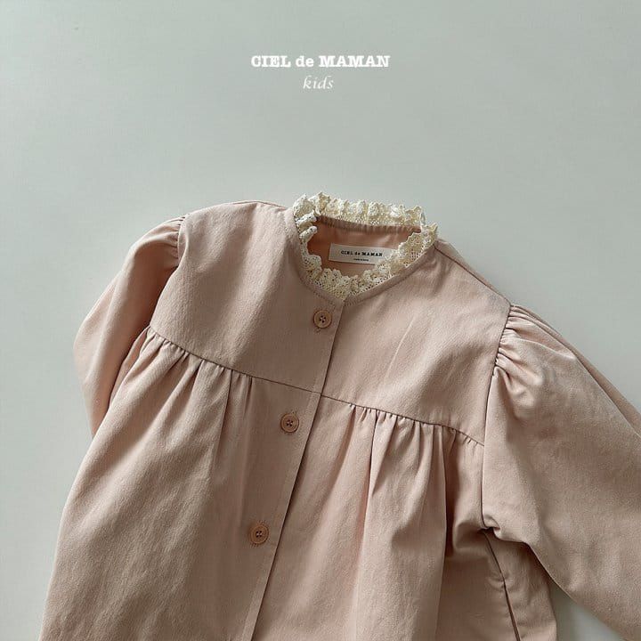 Ciel De Maman - Korean Children Fashion - #prettylittlegirls - Amang Trench Coat - 7