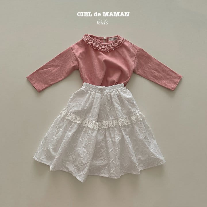 Ciel De Maman - Korean Children Fashion - #toddlerclothing - Lady Midi Skirt - 6