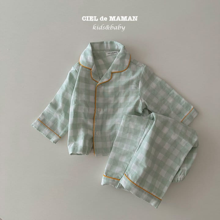 Ciel De Maman - Korean Children Fashion - #toddlerclothing - Sunday Pajama Pure White - 7