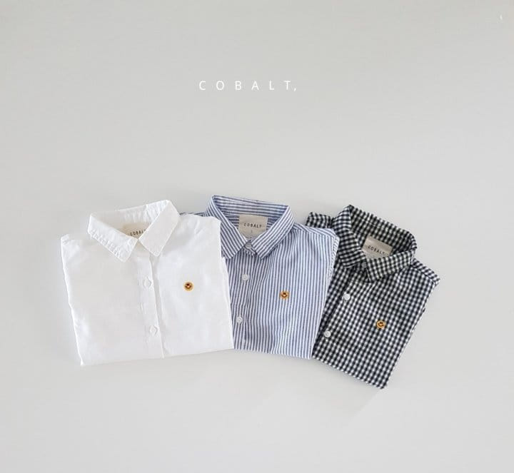 Cobalt - Korean Children Fashion - #childofig - Smile Shirt