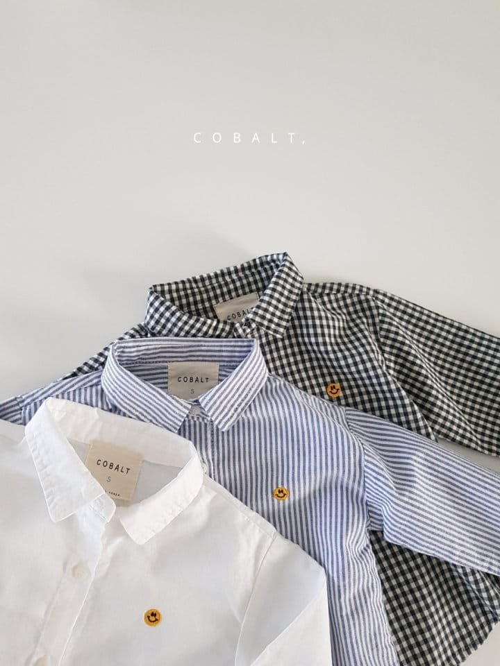 Cobalt - Korean Children Fashion - #fashionkids - Smile Shirt - 5
