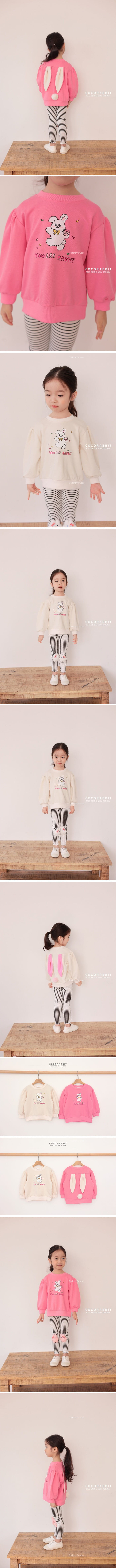 Coco Rabbit - Korean Children Fashion - #childofig - Rabbit Ears Sweatshirt