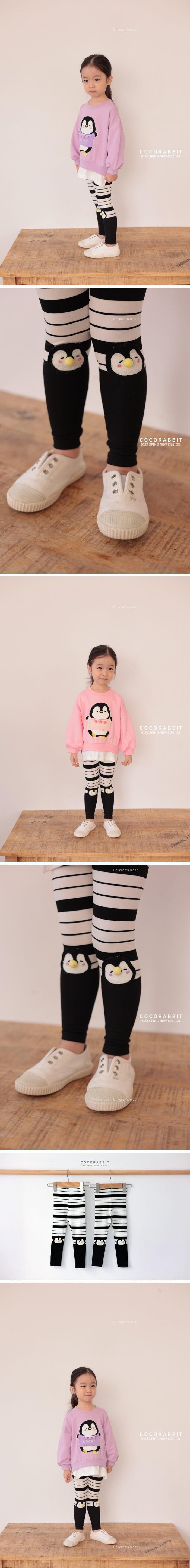 Coco Rabbit - Korean Children Fashion - #kidsstore - Bell Penguin Leggings