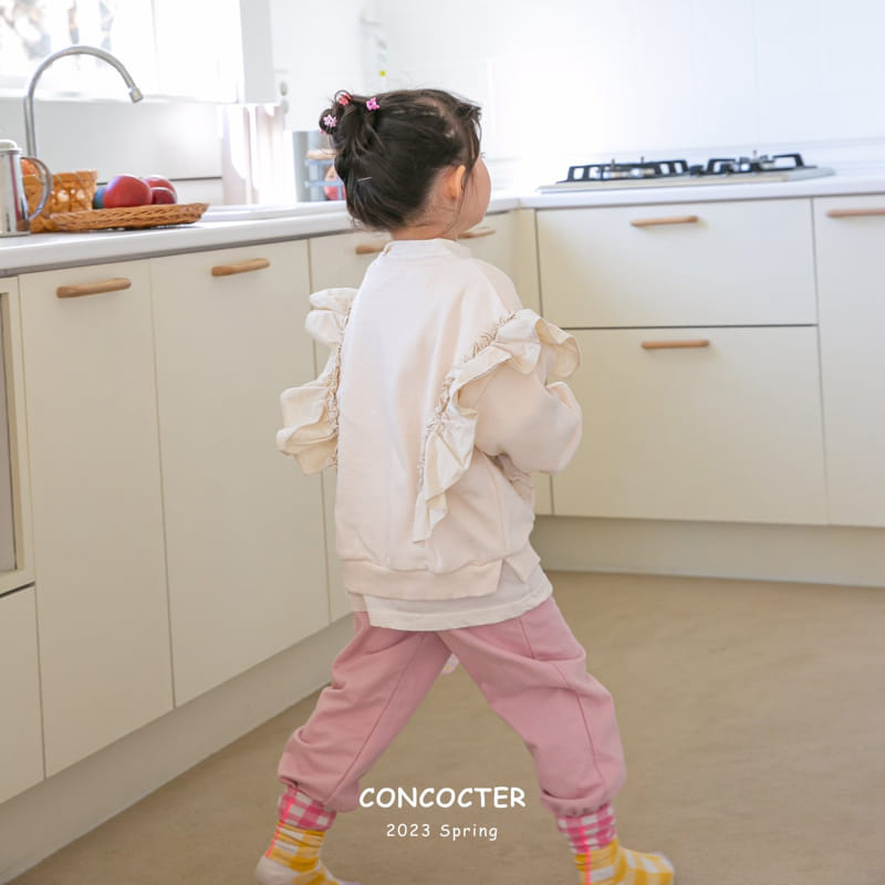 Concocter - Korean Children Fashion - #childofig - Wing Frill Point Sweatshirt - 10