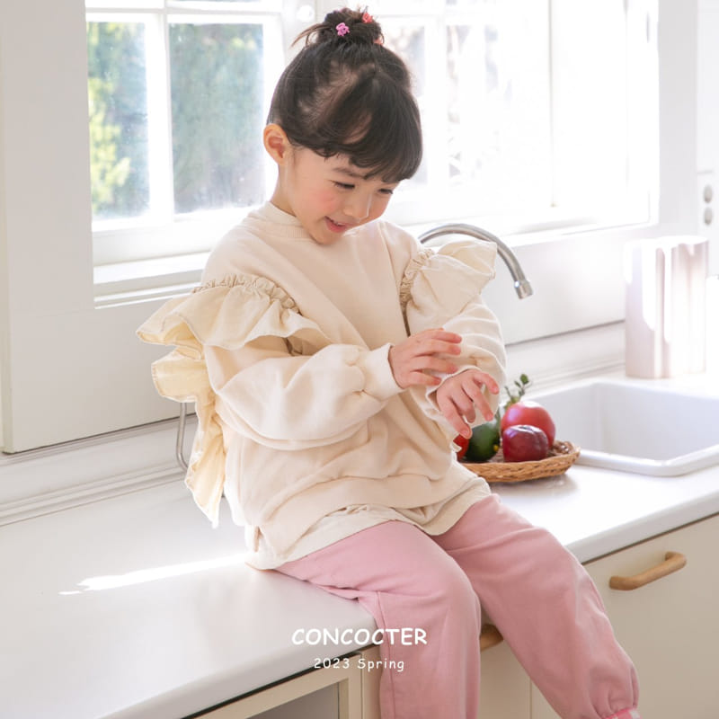 Concocter - Korean Children Fashion - #childrensboutique - Wing Frill Point Sweatshirt - 11