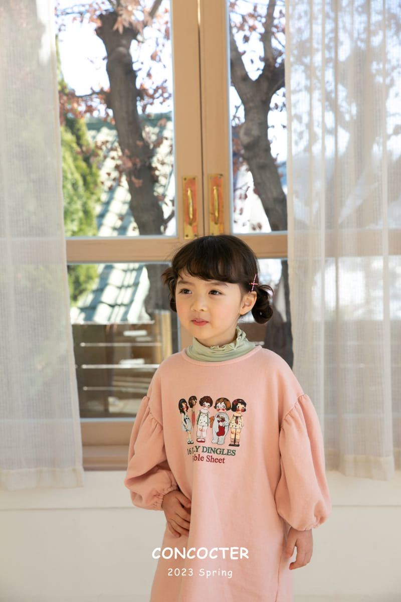 Concocter - Korean Children Fashion - #prettylittlegirls - Sister One-piece - 4