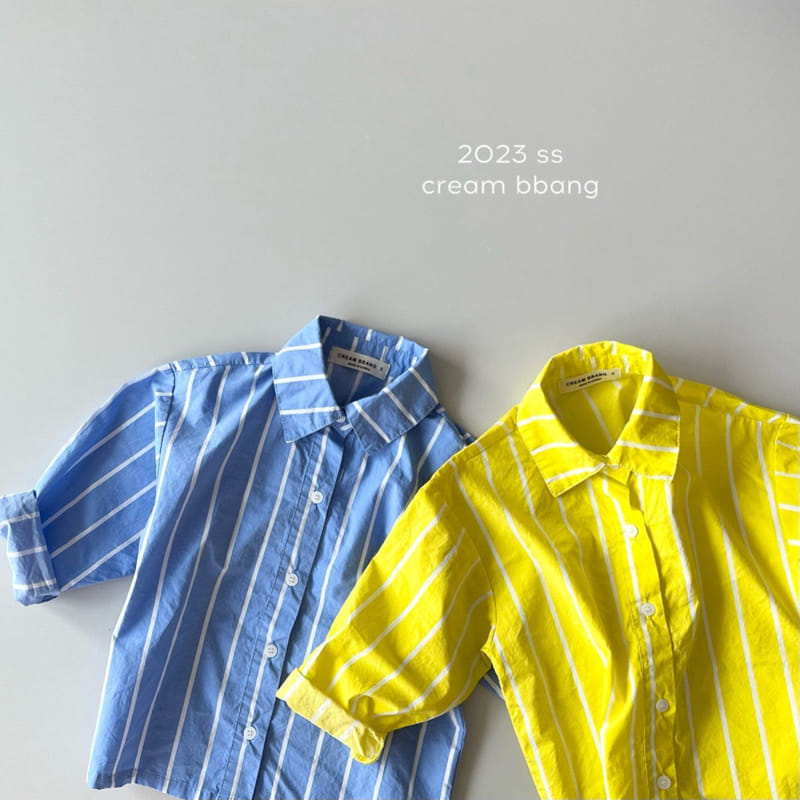Cream Bbang - Korean Children Fashion - #Kfashion4kids - Stripes Shirt - 2