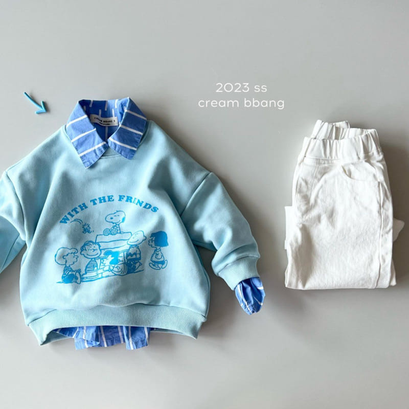 Cream Bbang - Korean Children Fashion - #childofig - Stripes Shirt - 8