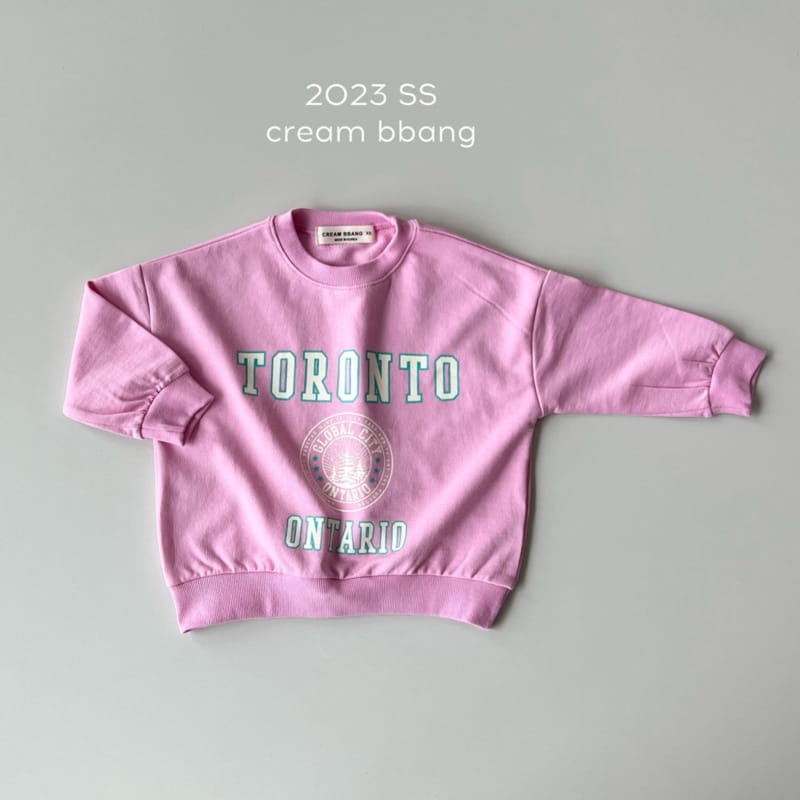 Cream Bbang - Korean Children Fashion - #childofig - Toronto Sweatshirt - 4
