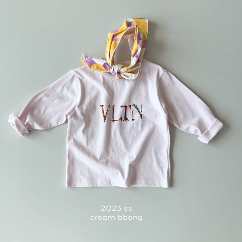 Cream Bbang - Korean Children Fashion - #childrensboutique - V L Single Tee