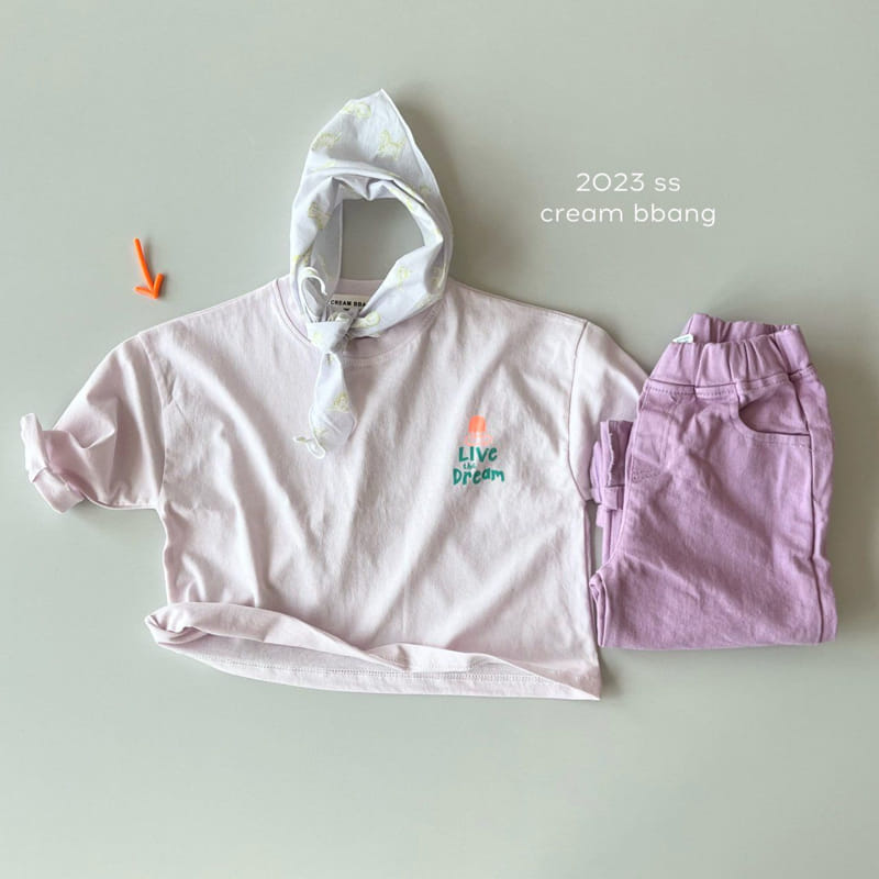 Cream Bbang - Korean Children Fashion - #designkidswear - Dream Single Tee - 11