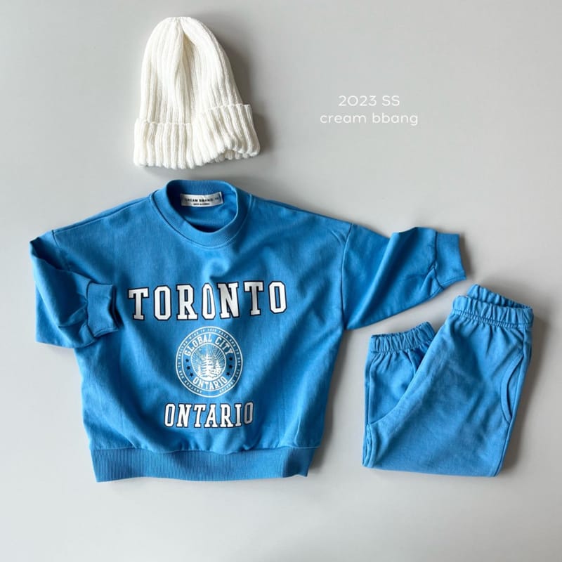 Cream Bbang - Korean Children Fashion - #designkidswear - Toronto Sweatshirt - 6