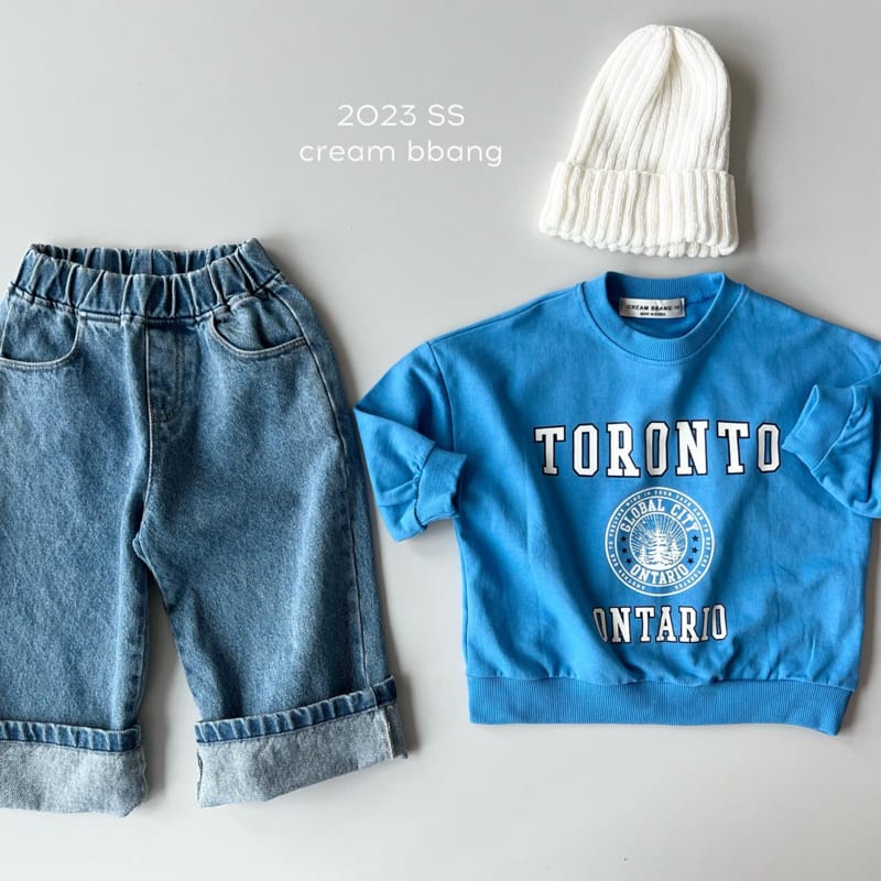 Cream Bbang - Korean Children Fashion - #discoveringself - Toronto Sweatshirt - 7