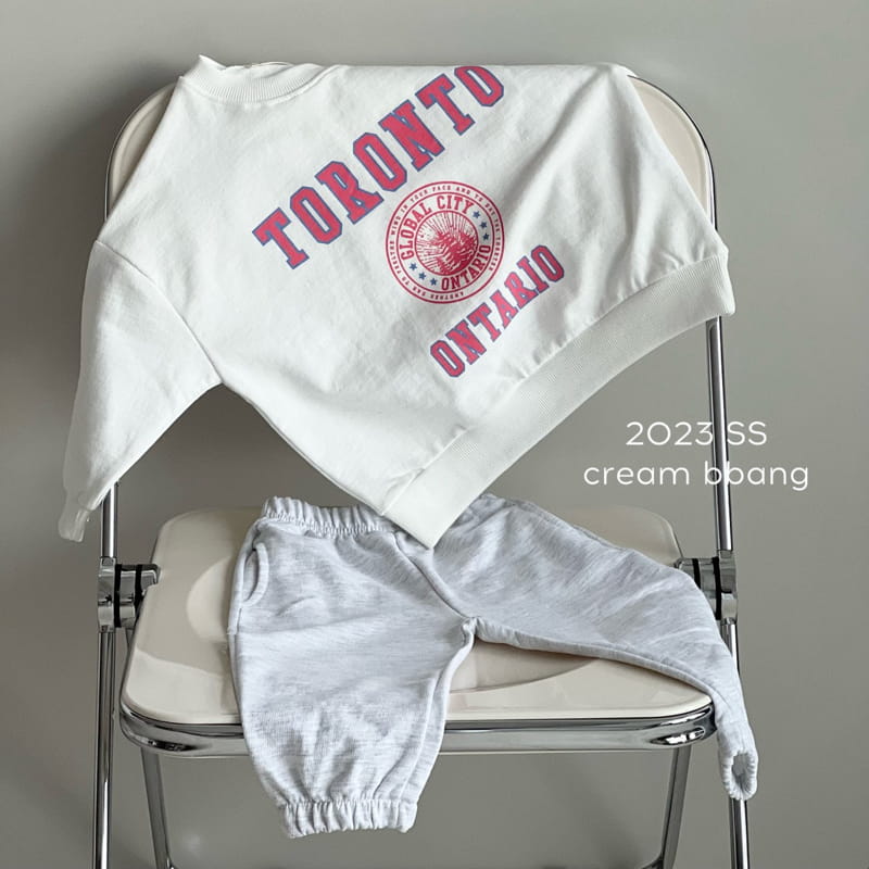 Cream Bbang - Korean Children Fashion - #fashionkids - Toronto Sweatshirt - 8
